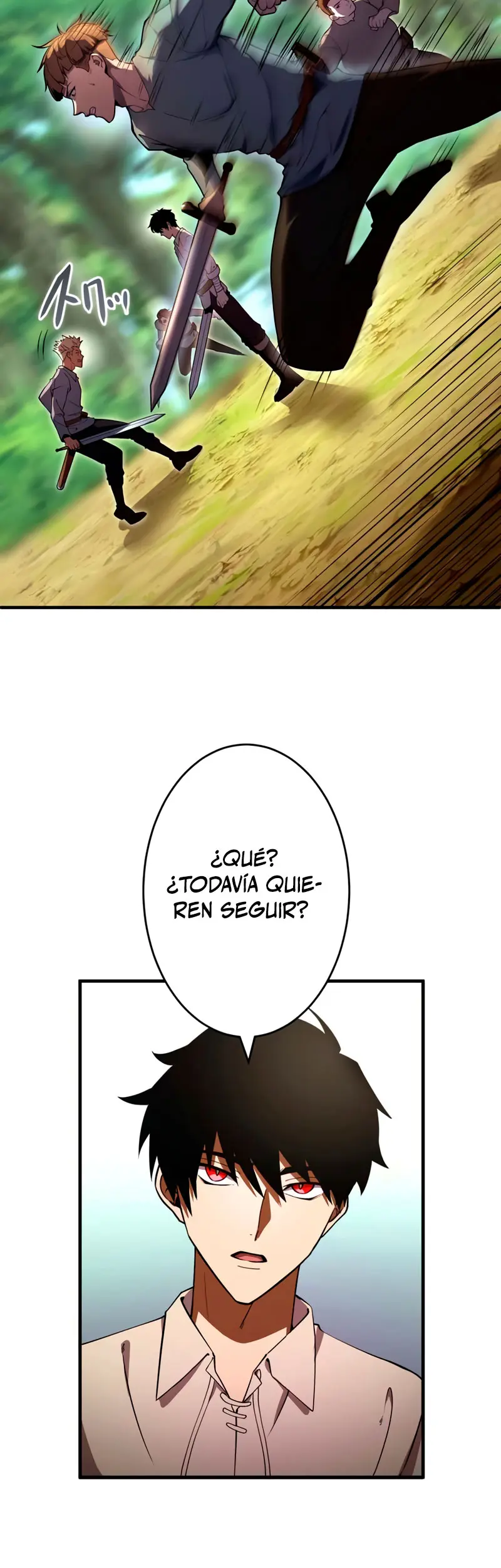 El Regreso del Espadachín Oscuro capítulo 3, página 17