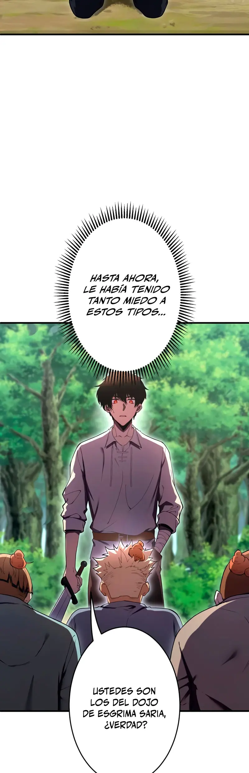 El Regreso del Espadachín Oscuro capítulo 3, página 22