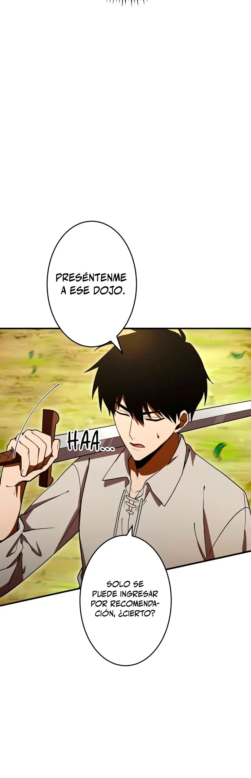 El Regreso del Espadachín Oscuro capítulo 3, página 25