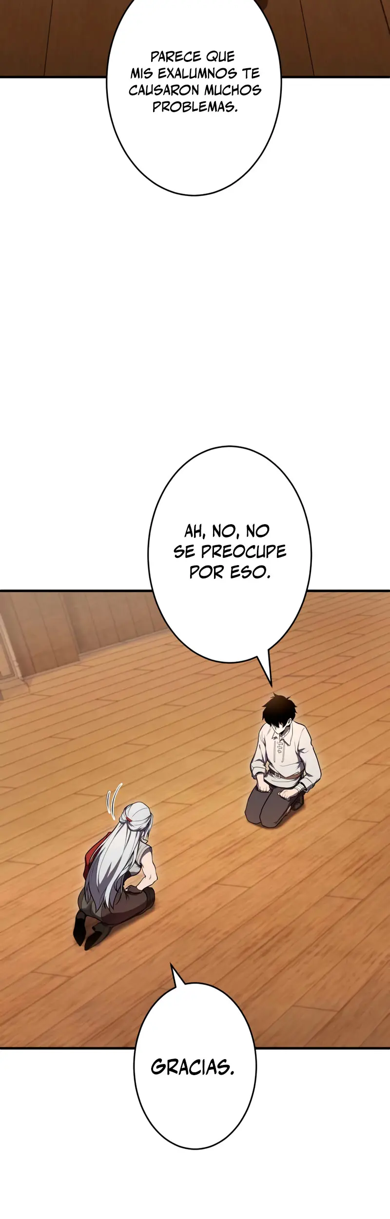 El Regreso del Espadachín Oscuro capítulo 3, página 56