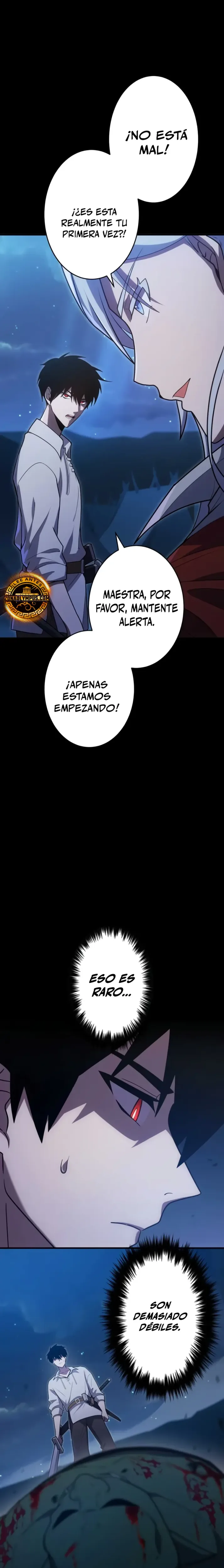 El Regreso del Espadachín Oscuro capítulo 5, página 22