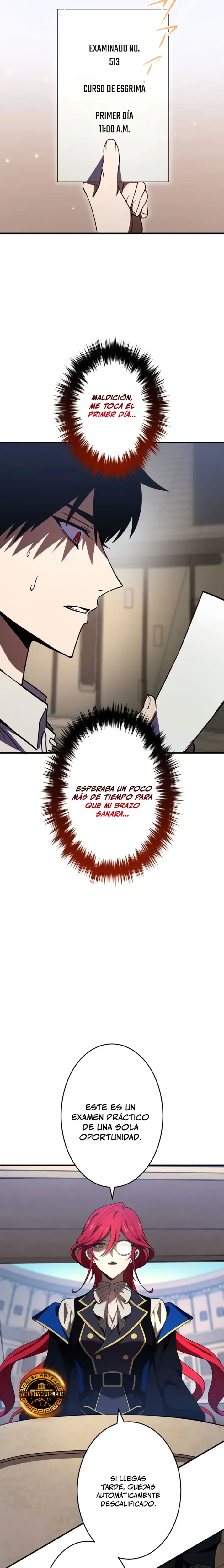 El Regreso del Espadachín Oscuro capítulo 8, página 10