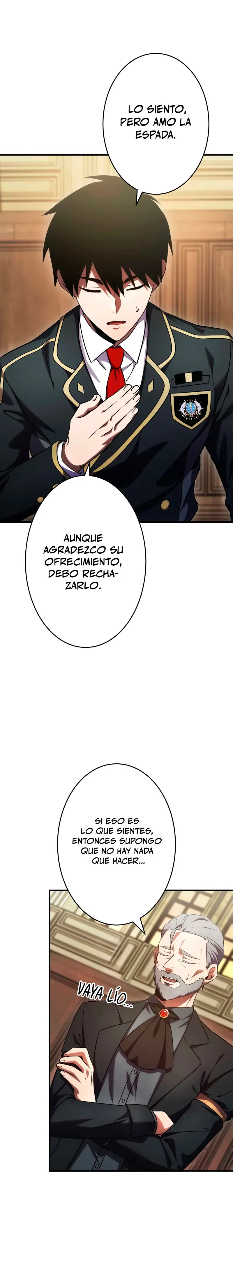 El Regreso del Espadachín Oscuro capítulo 12, página 29