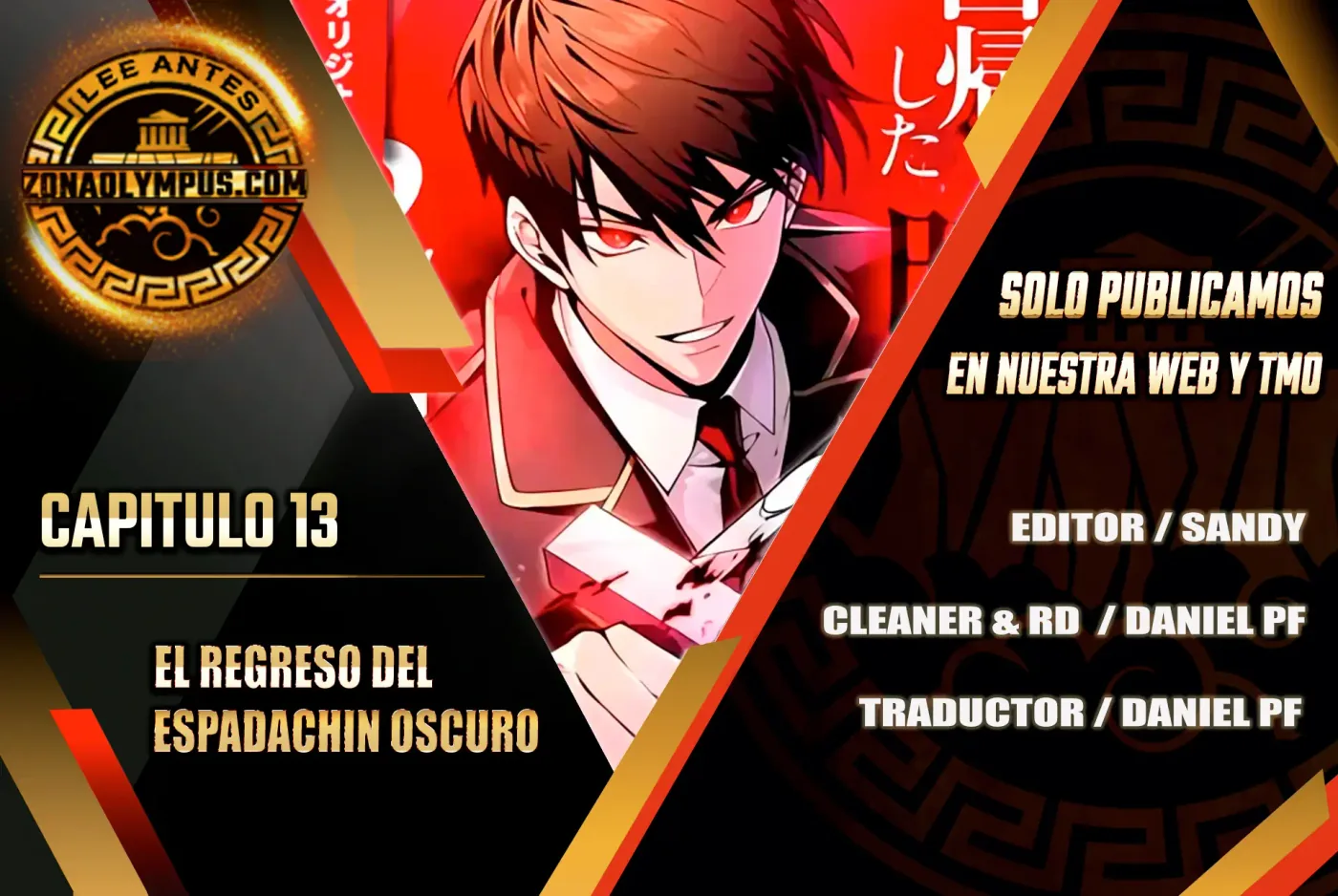 El Regreso del Espadachín Oscuro capítulo 13, página 2
