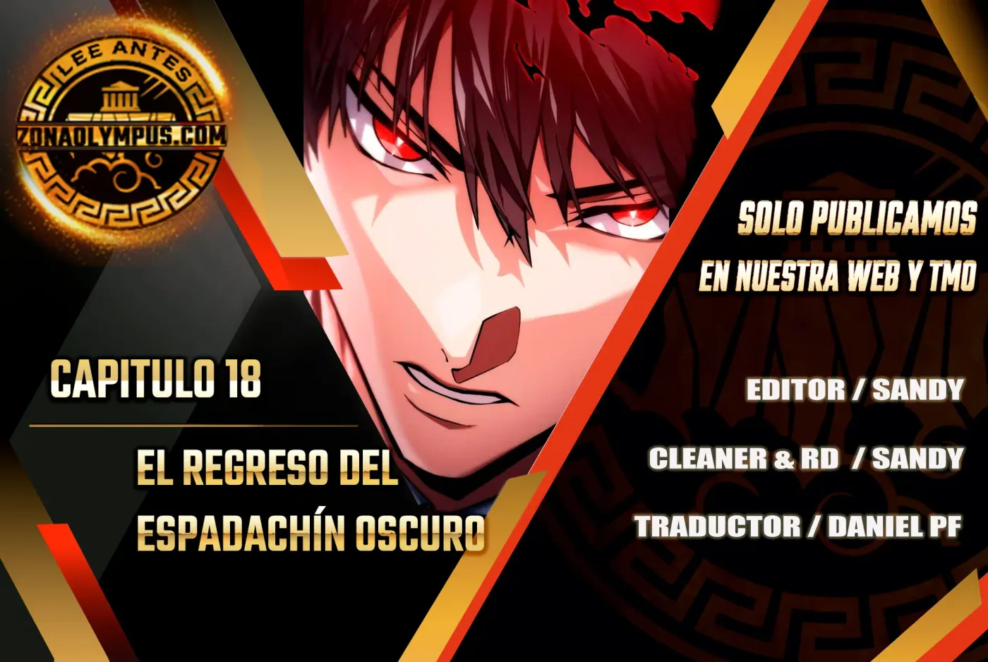 El Regreso del Espadachín Oscuro capítulo 18, página 2