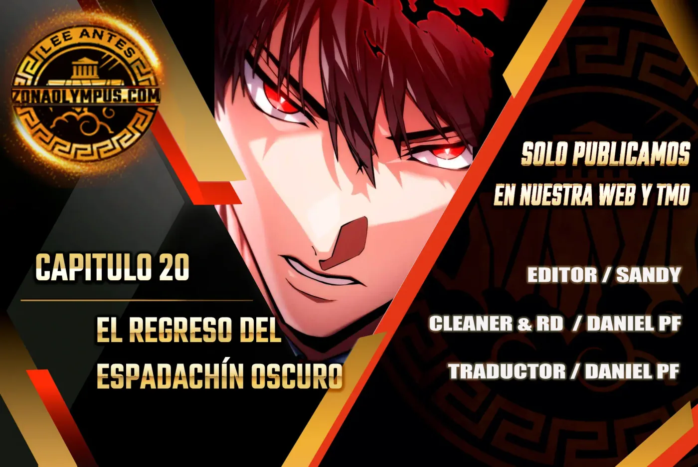 El Regreso del Espadachín Oscuro capítulo 20, página 2
