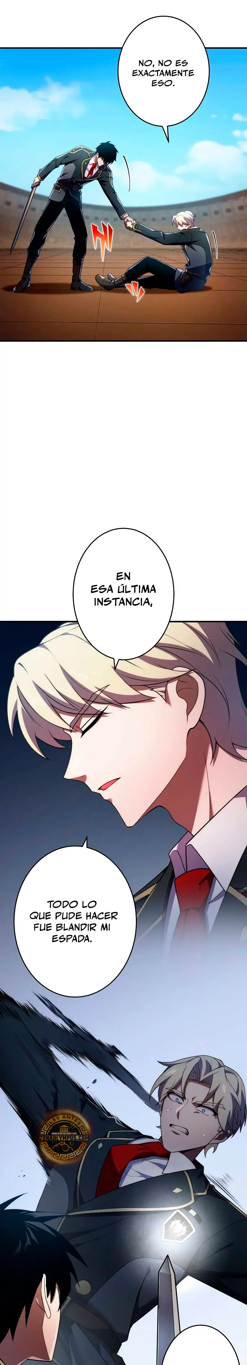 El Regreso del Espadachín Oscuro capítulo 22, página 7