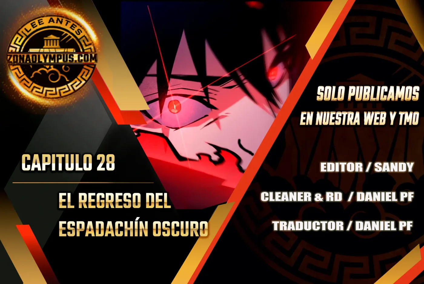 El Regreso del Espadachín Oscuro capítulo 28, página 2