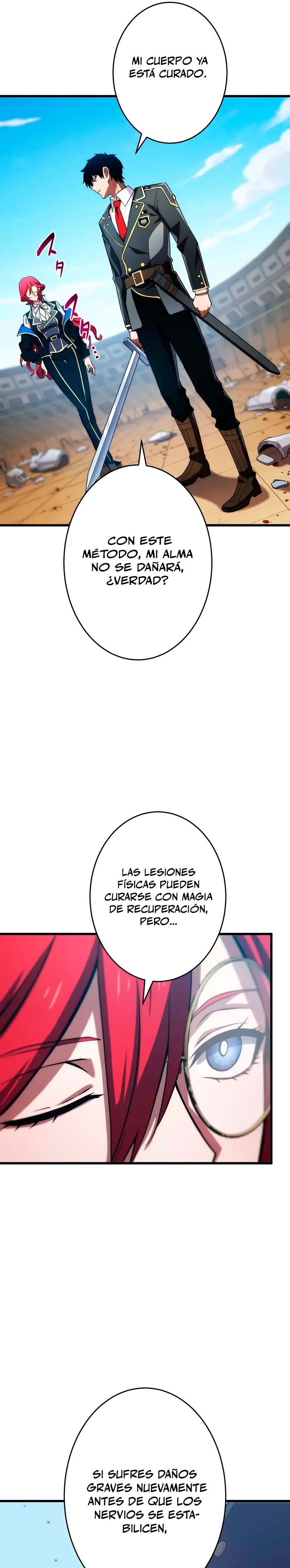 El Regreso del Espadachín Oscuro capítulo 28, página 21