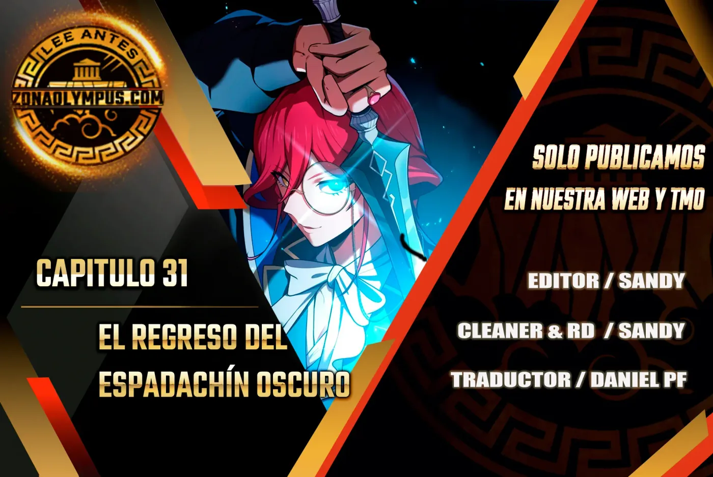 El Regreso del Espadachín Oscuro capítulo 31, página 1