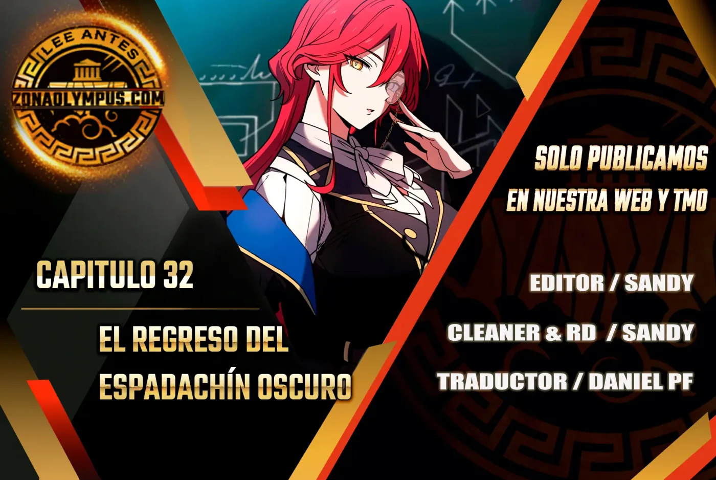 El Regreso del Espadachín Oscuro capítulo 32, página 1