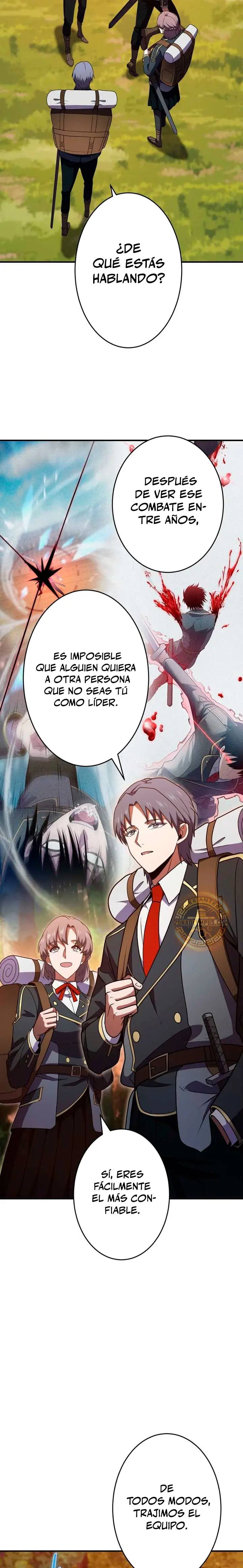 El Regreso del Espadachín Oscuro capítulo 33, página 11