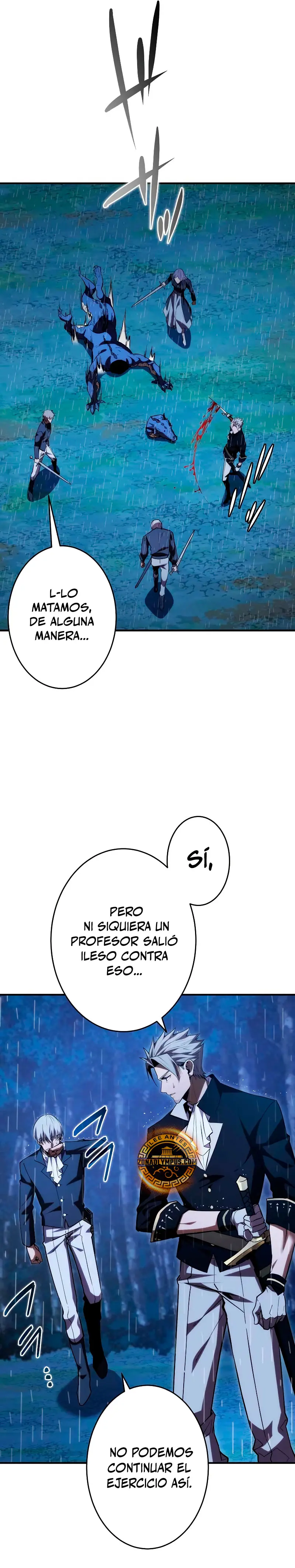 El Regreso del Espadachín Oscuro capítulo 38, página 14