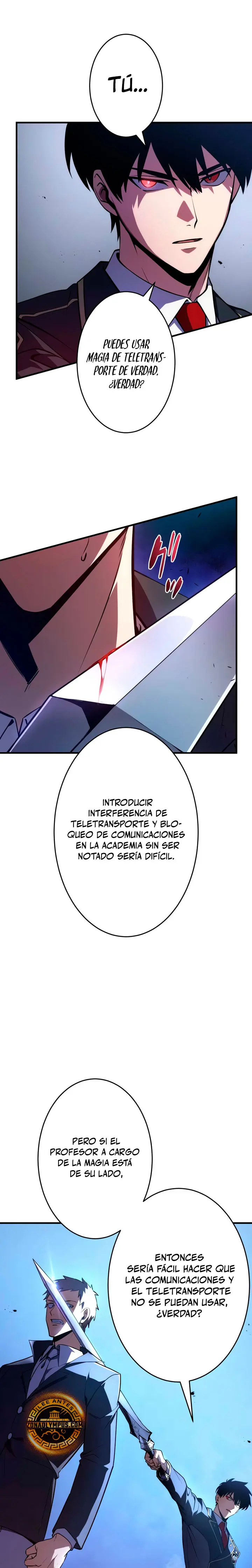 El Regreso del Espadachín Oscuro capítulo 40, página 20