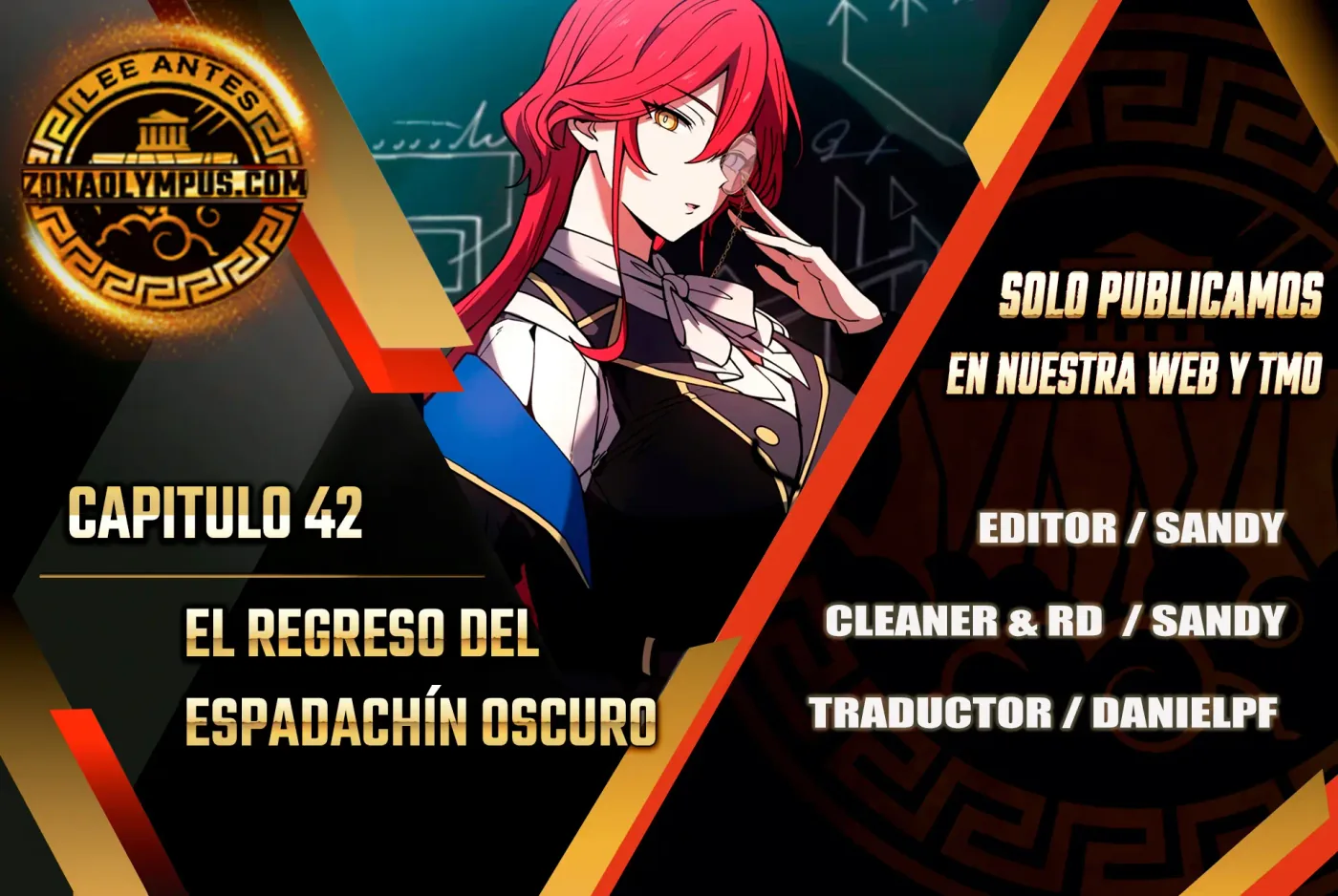 El Regreso del Espadachín Oscuro capítulo 42, página 1