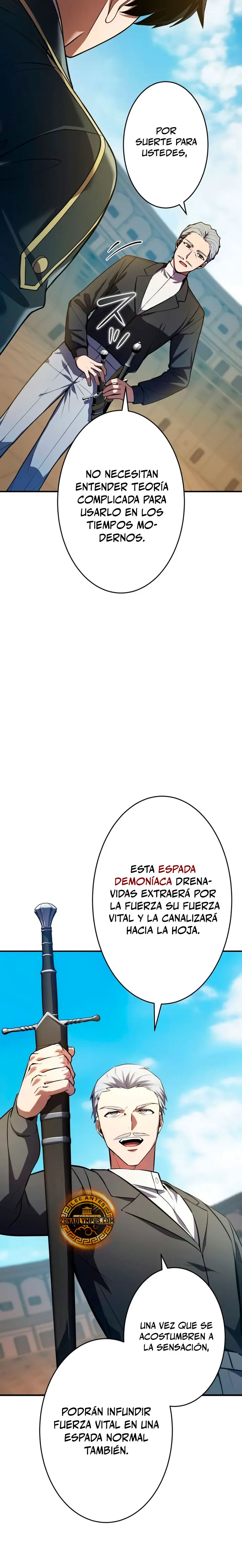 El Regreso del Espadachín Oscuro capítulo 42, página 21