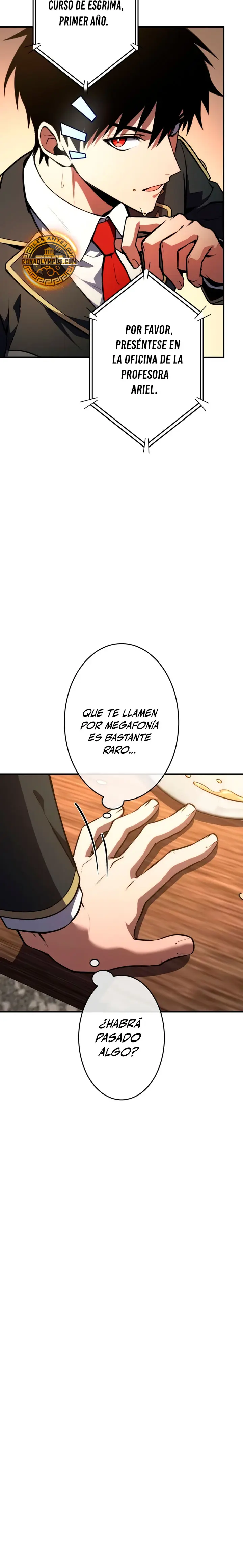 El Regreso del Espadachín Oscuro capítulo 46, página 15