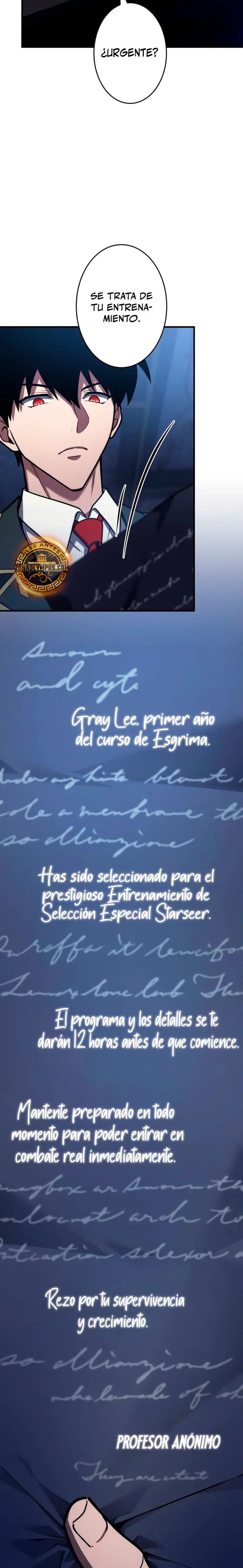 El Regreso del Espadachín Oscuro capítulo 46, página 17