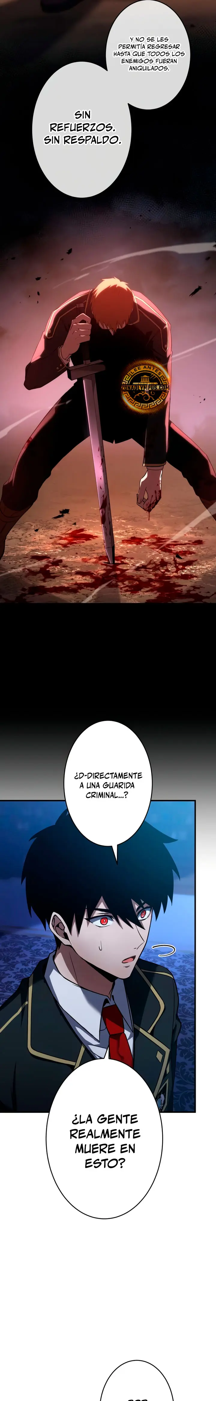 El Regreso del Espadachín Oscuro capítulo 46, página 20