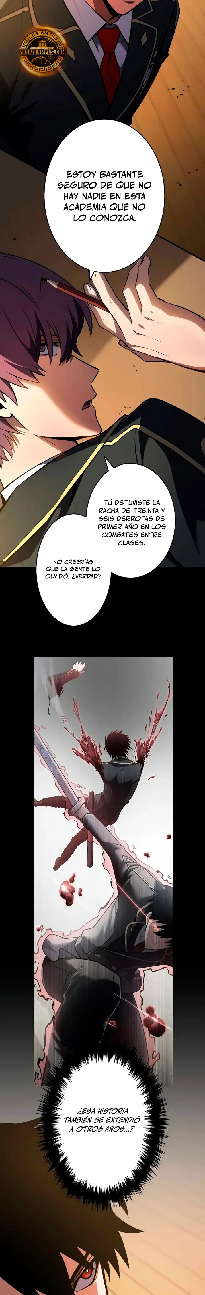 El Regreso del Espadachín Oscuro capítulo 48, página 17