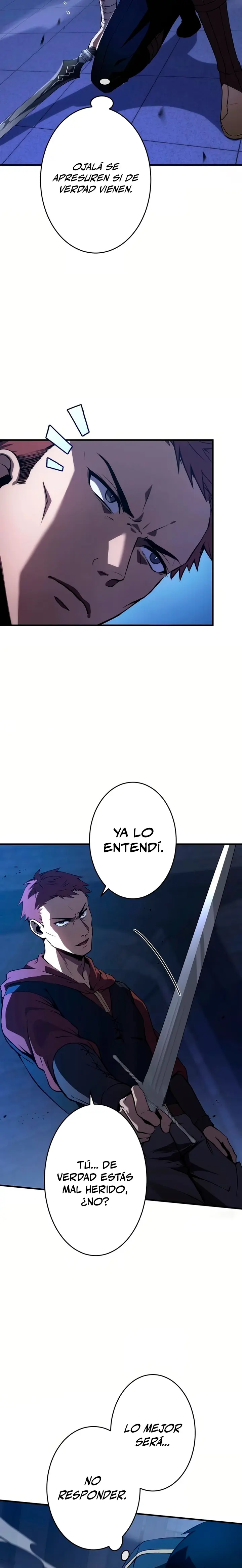 El Regreso del Espadachín Oscuro capítulo 55, página 17