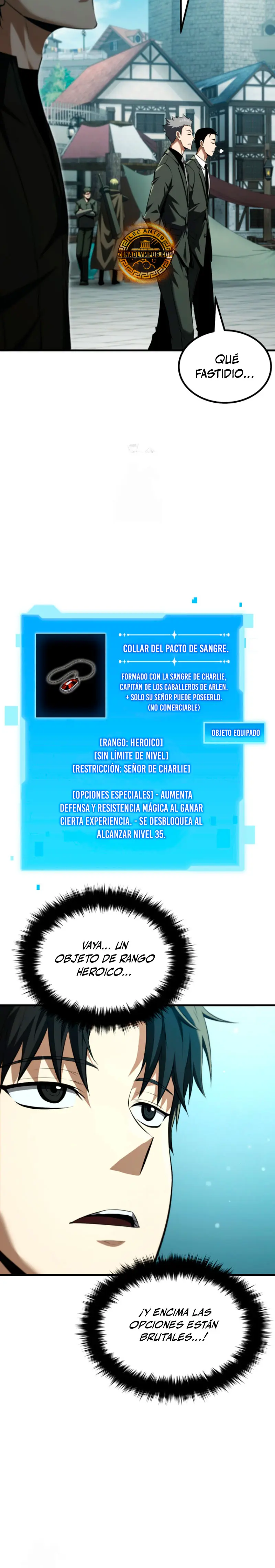 El Regreso del Ranker mas Grande de la Historia capítulo 3, página 37