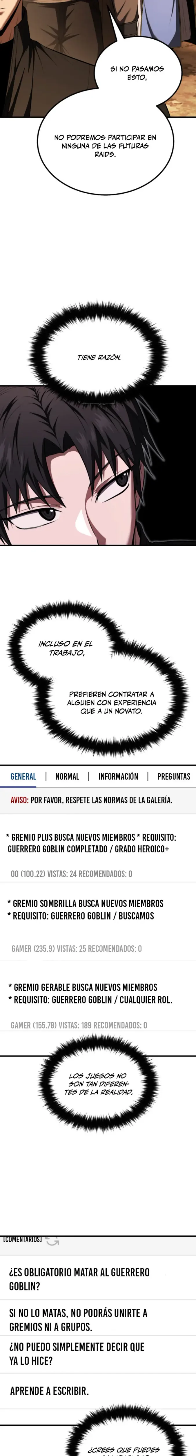 El Regreso del Ranker mas Grande de la Historia capítulo 5, página 6