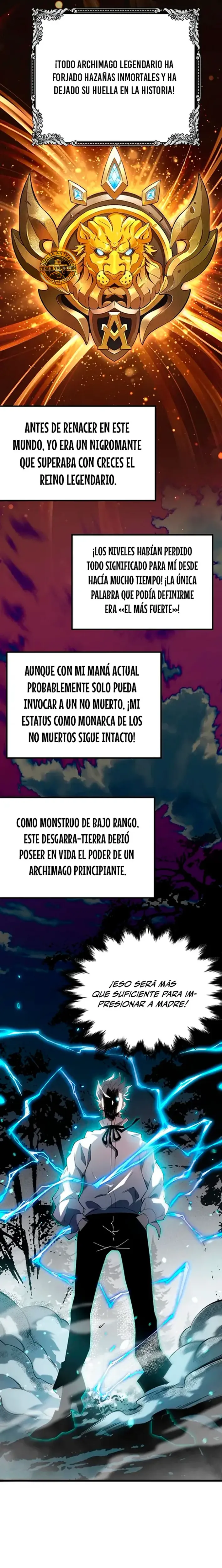 El Renacimiento del Monarca de los Muertos capítulo 1, página 26
