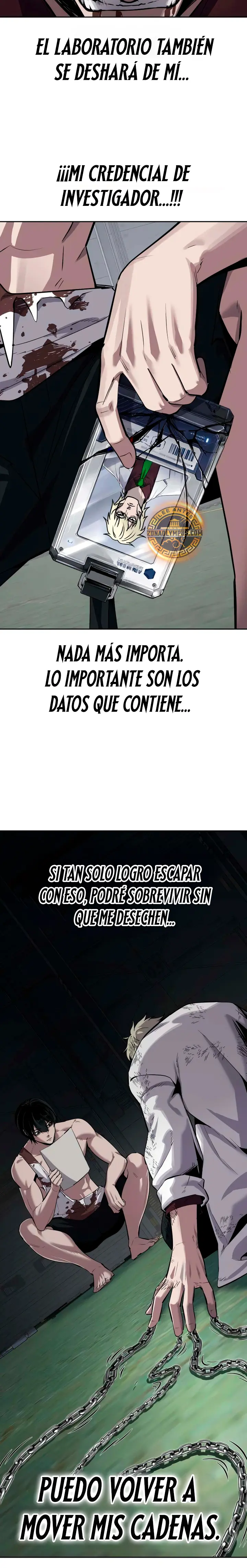 El Resucitado no Puede Morir capítulo 29, página 35