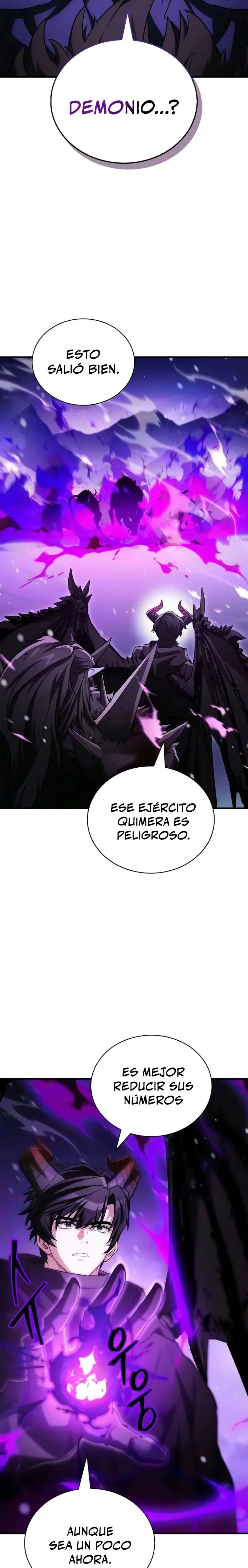 El Rey Demonio Abrumado por Héroes capítulo 32, página 22