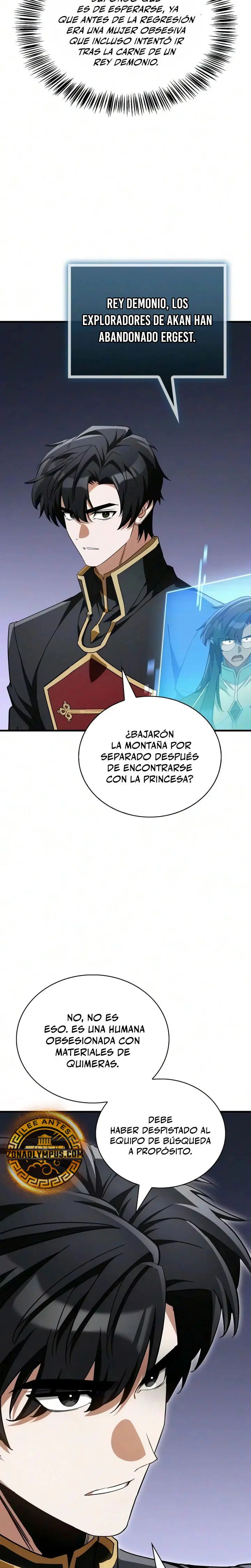 El Rey Demonio Abrumado por Héroes capítulo 32, página 31