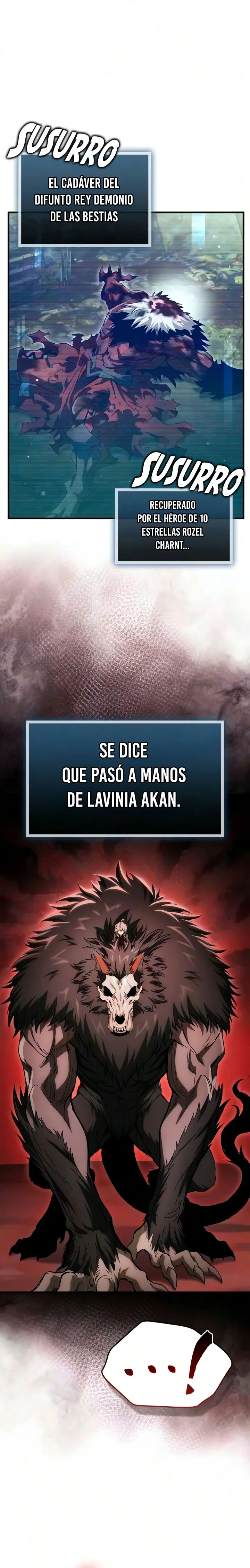 El Rey Demonio Abrumado por Héroes capítulo 32, página 41