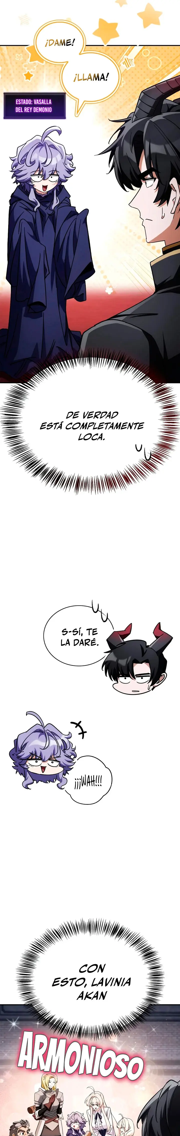 El Rey Demonio Abrumado por Héroes capítulo 33, página 20