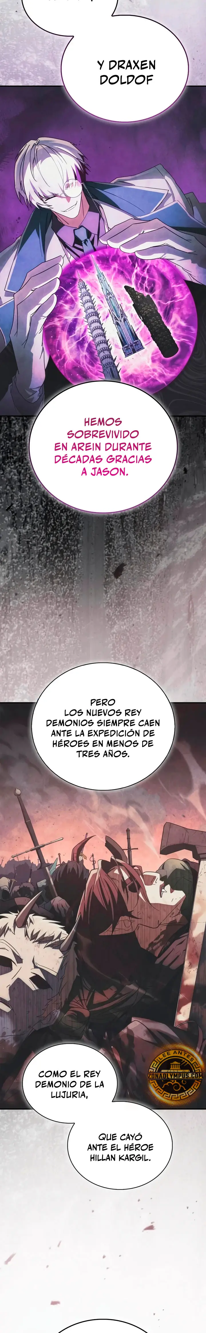 El Rey Demonio Abrumado por Héroes capítulo 33, página 29