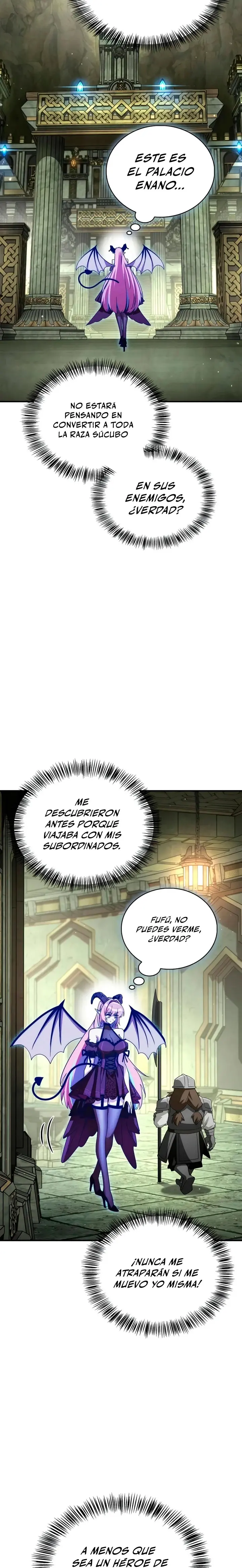 El Rey Demonio Abrumado por Héroes capítulo 33, página 37