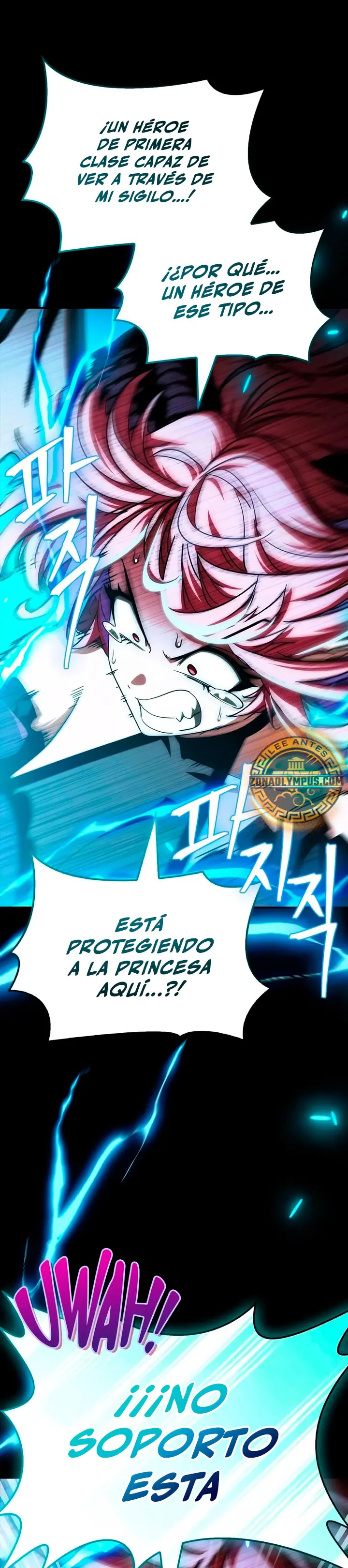 El Rey Demonio Abrumado por Héroes capítulo 33, página 42