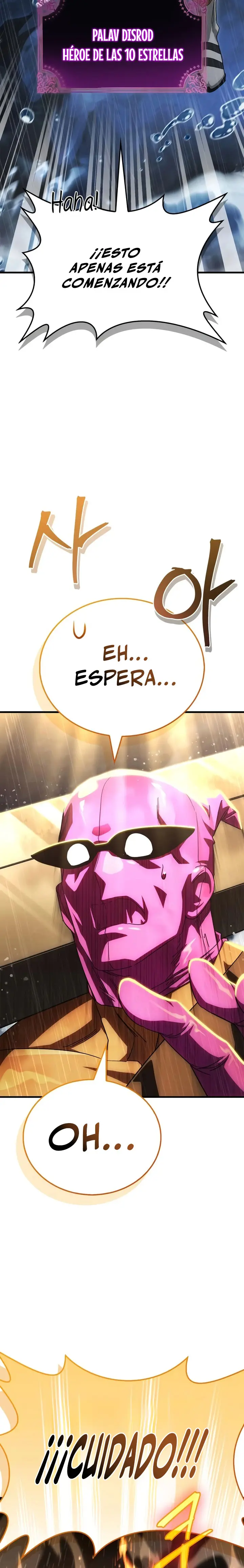 El Rey Demonio Abrumado por Héroes capítulo 34, página 18