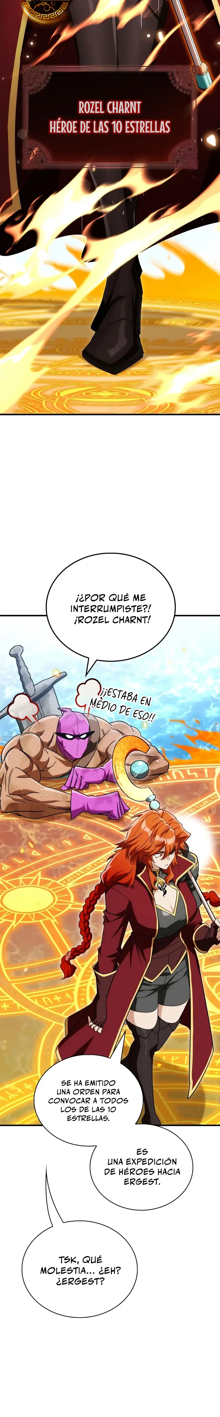 El Rey Demonio Abrumado por Héroes capítulo 34, página 21