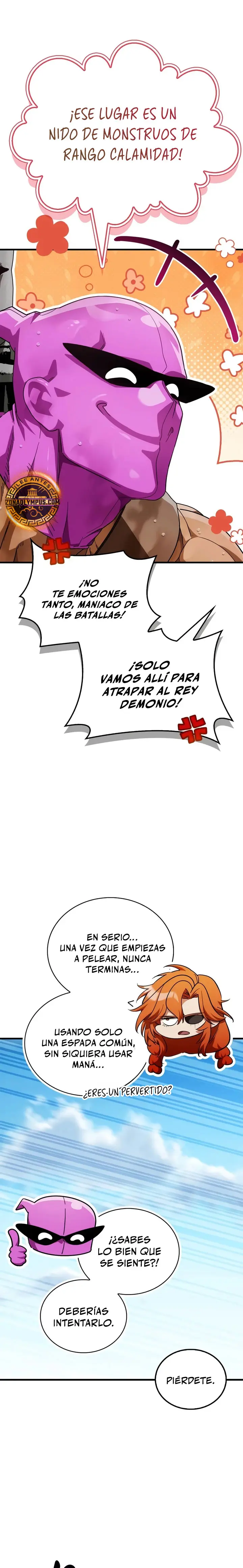 El Rey Demonio Abrumado por Héroes capítulo 34, página 22