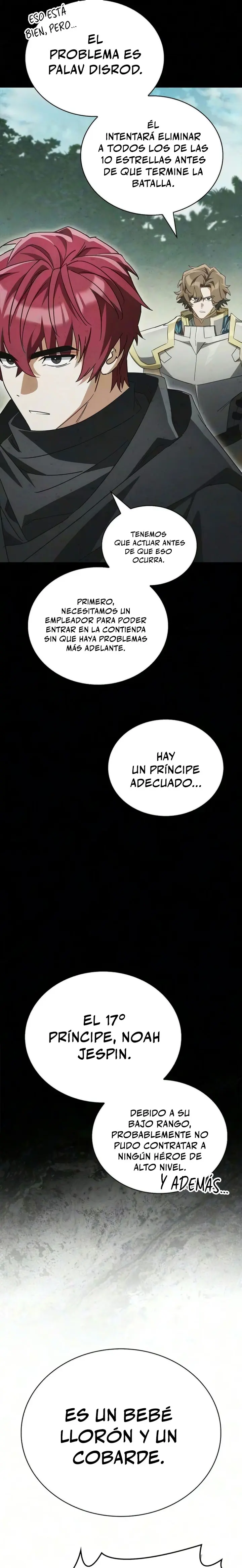 El Rey Demonio Abrumado por Héroes capítulo 35, página 32