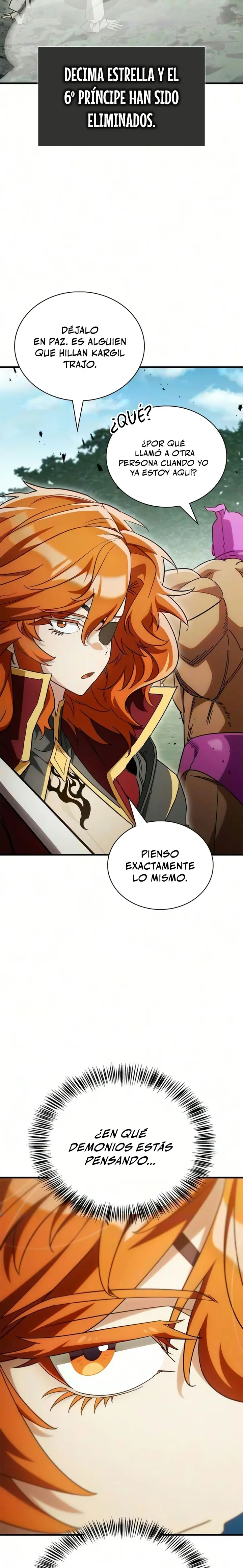 El Rey Demonio Abrumado por Héroes capítulo 35, página 39