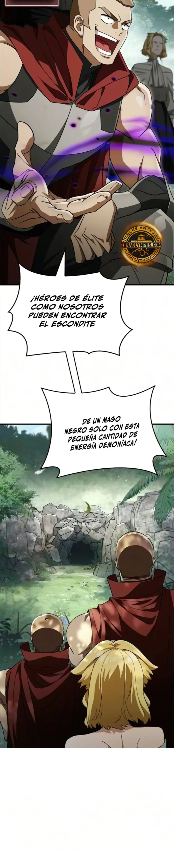 El Rey Demonio Abrumado por Héroes capítulo 36, página 18