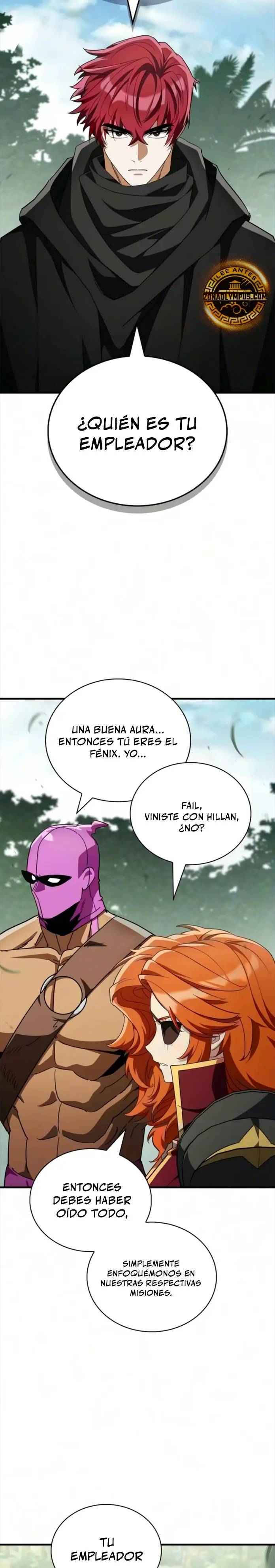 El Rey Demonio Abrumado por Héroes capítulo 36, página 42
