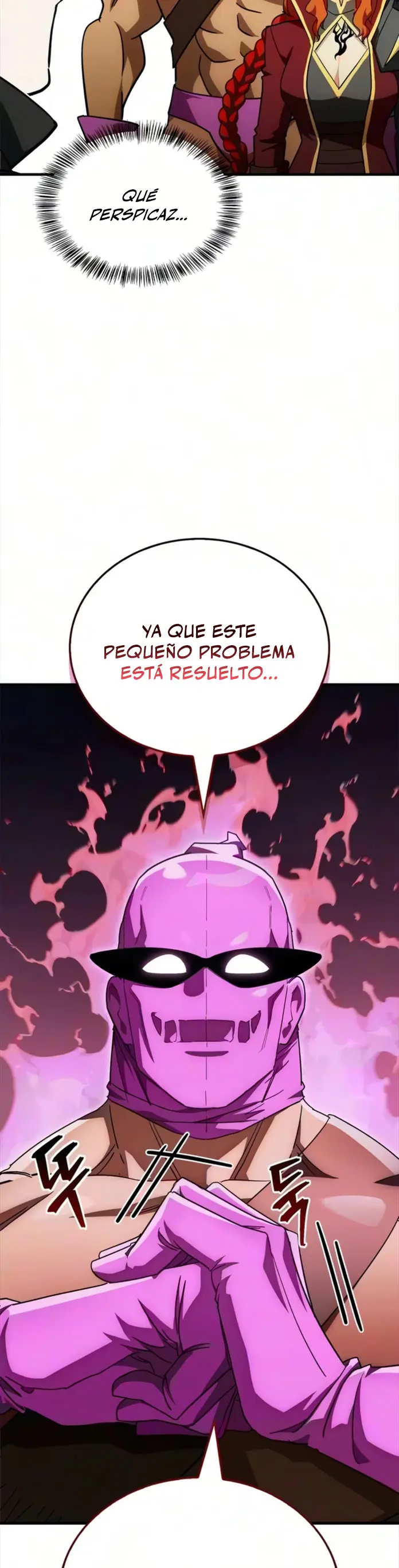 El Rey Demonio Abrumado por Héroes capítulo 36, página 52