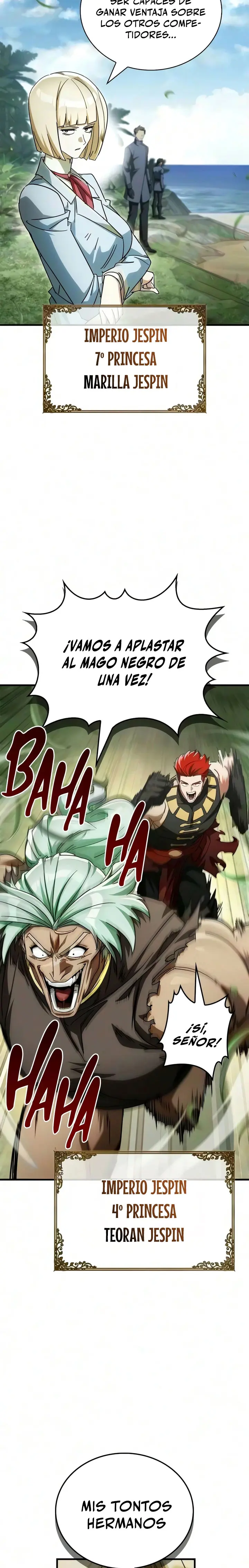 El Rey Demonio Abrumado por Héroes capítulo 37, página 31