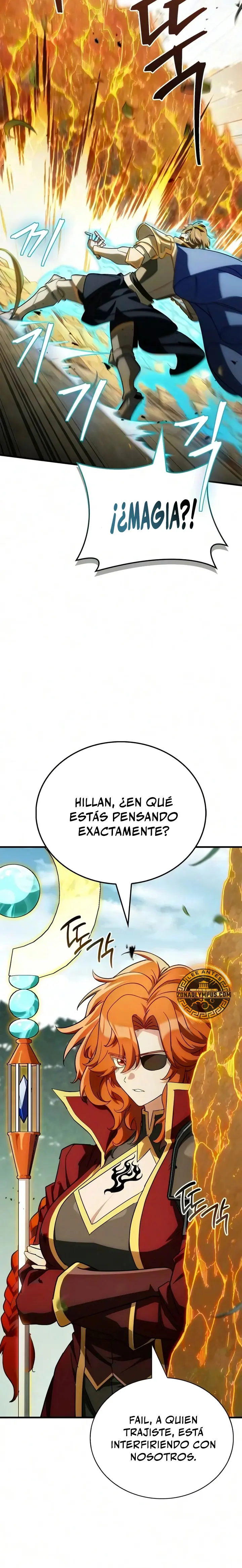 El Rey Demonio Abrumado por Héroes capítulo 37, página 38