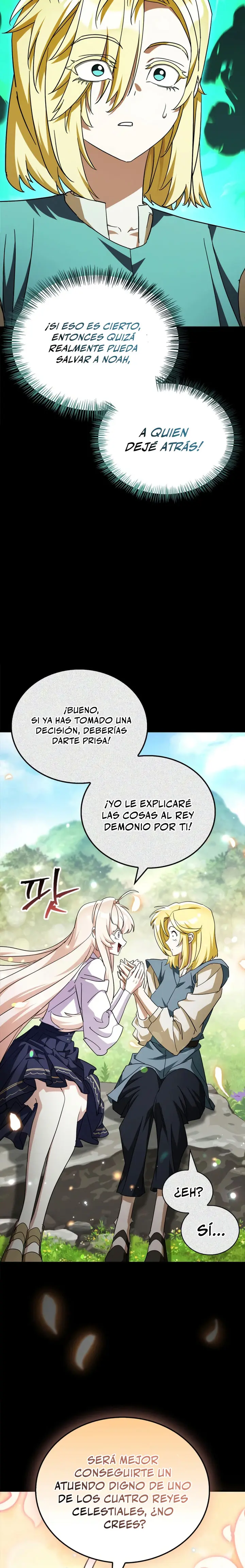 El Rey Demonio Abrumado por Héroes capítulo 38, página 24
