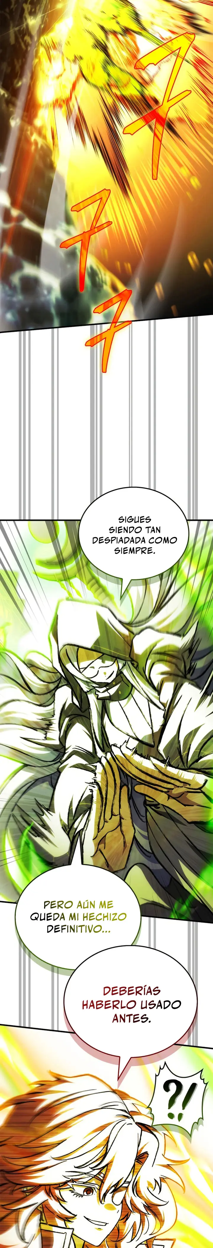 El Rey Demonio Abrumado por Héroes capítulo 39, página 36