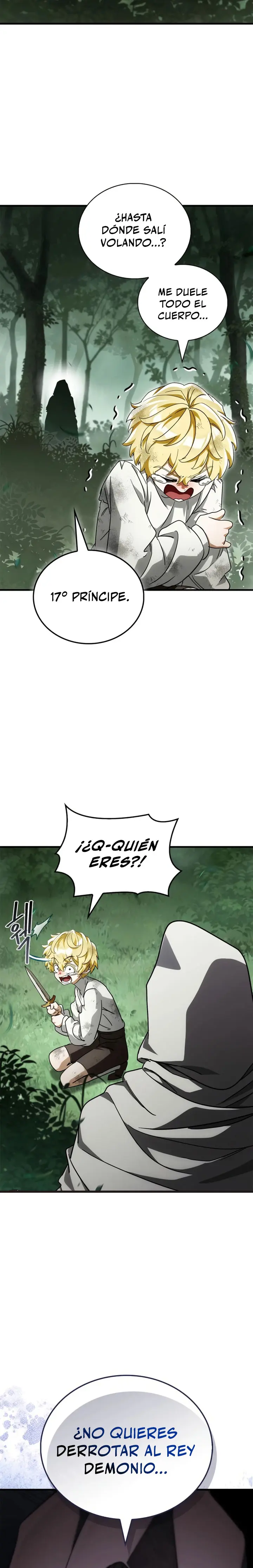El Rey Demonio Abrumado por Héroes capítulo 39, página 43