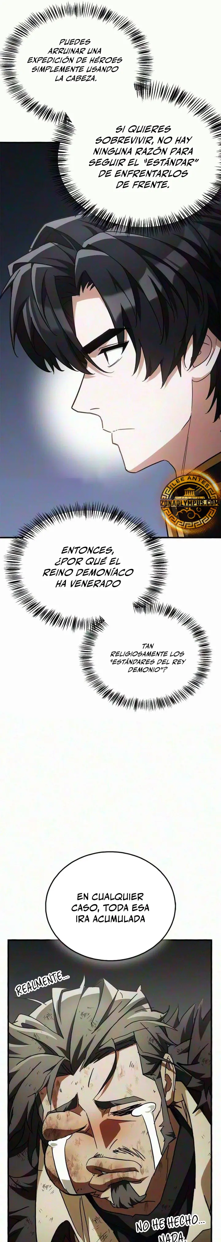 El Rey Demonio Abrumado por Héroes capítulo 43, página 32